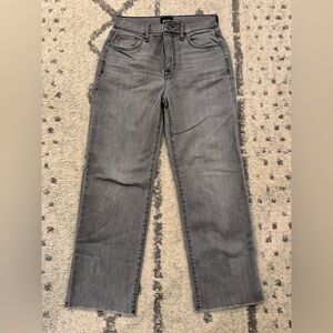 Hudson Noa Jeans, size 25, gray colored.